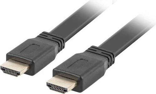 Kabllo Lanberg HDMI – Type A, (Standard), 1m, e zezë