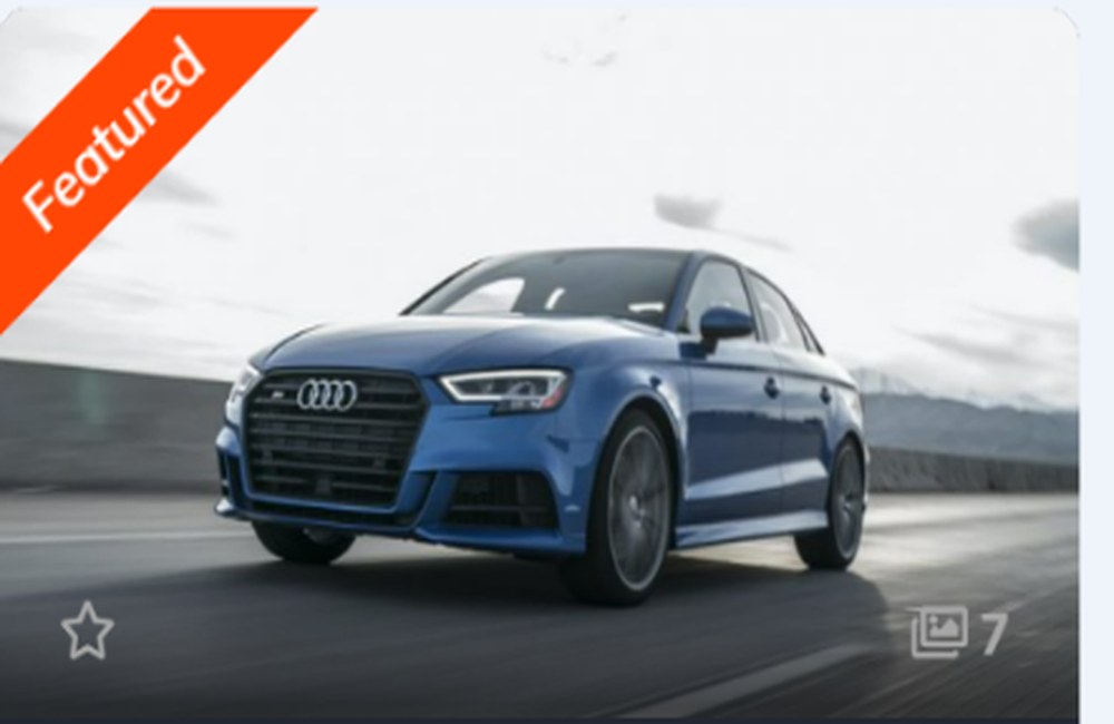 Audi A4 Sedan Blue